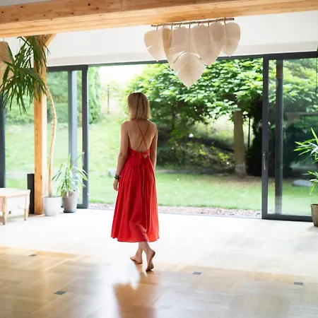 Guest house Blisshouse Luxurious Calm And Energetic Spot Near By Surrounded By The Forest Where Will Find Your Peace And Your People Krakow