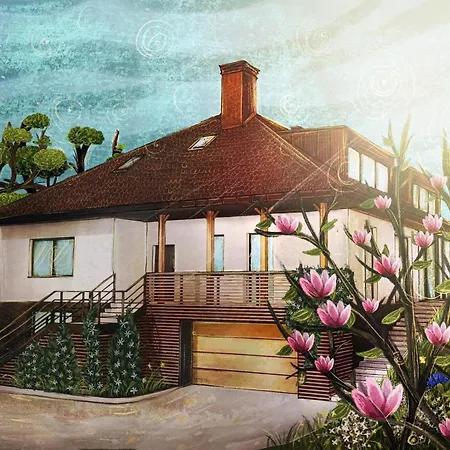 Guest house Blisshouse Luxurious Calm And Energetic Spot Near By Surrounded By The Forest Where Will Find Your Peace And Your People Krakow